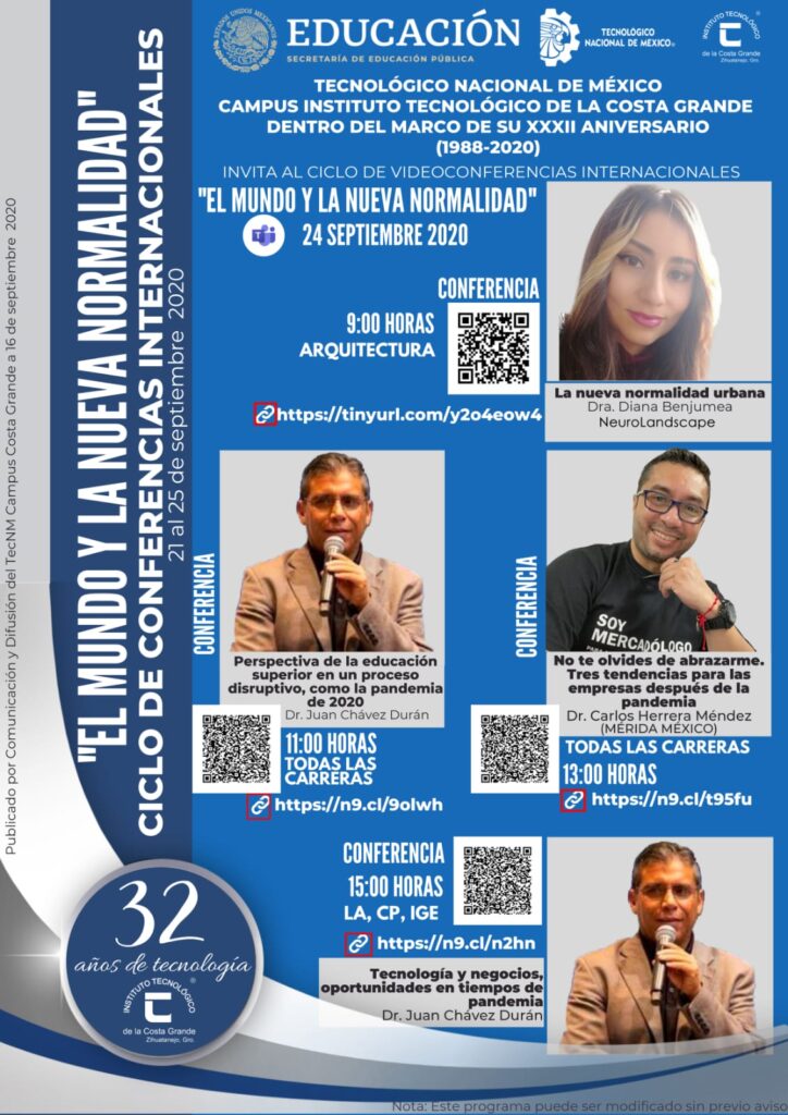 The New Urban Normal_Dr Diana's speech at TecNM (Mexico)_VIDEO