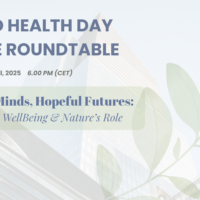 Invitation to LinkedIn Live: Healthy Minds, Hopeful Futures: Women’s WellBeing & Nature’s Role
