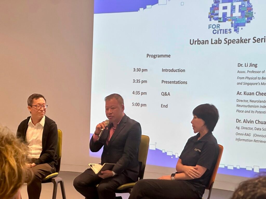 AI for Cities - Urban Lab Speaker Series (URA Singapore)